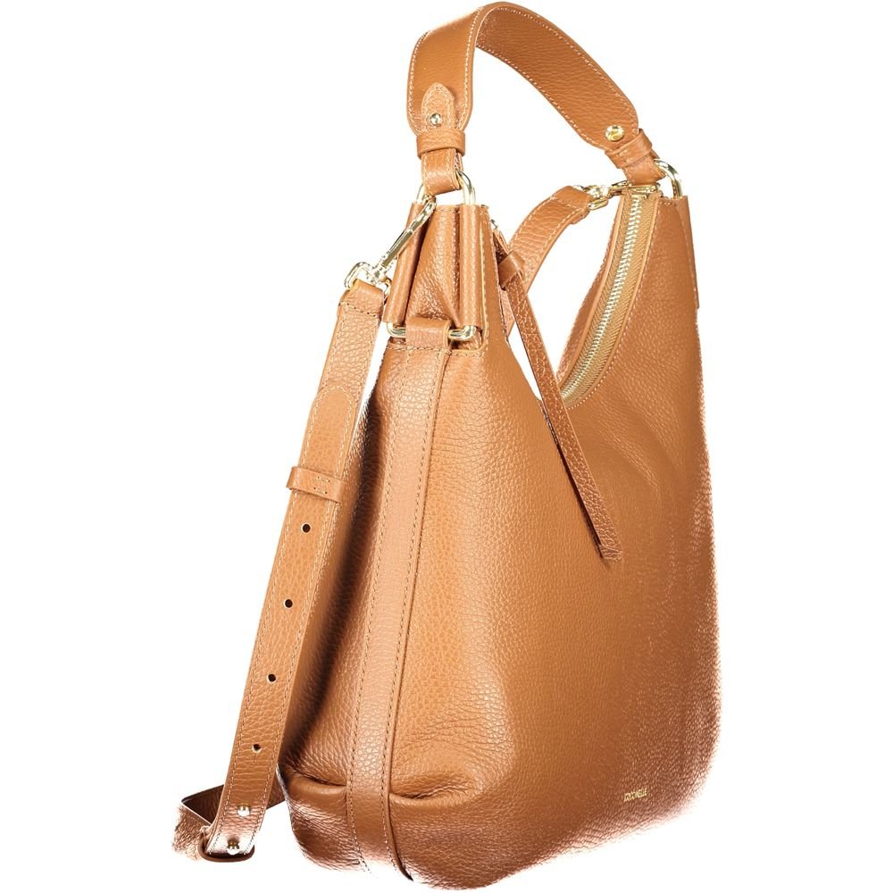 Coccinelle Brown Leather Women Handbag - Image 3
