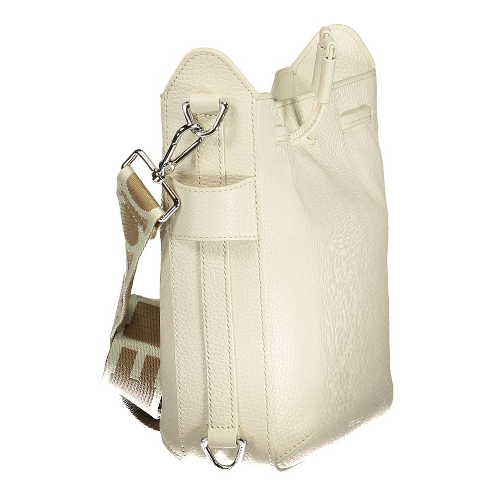 Coccinelle Bianco Leather Women Handbag - Image 3