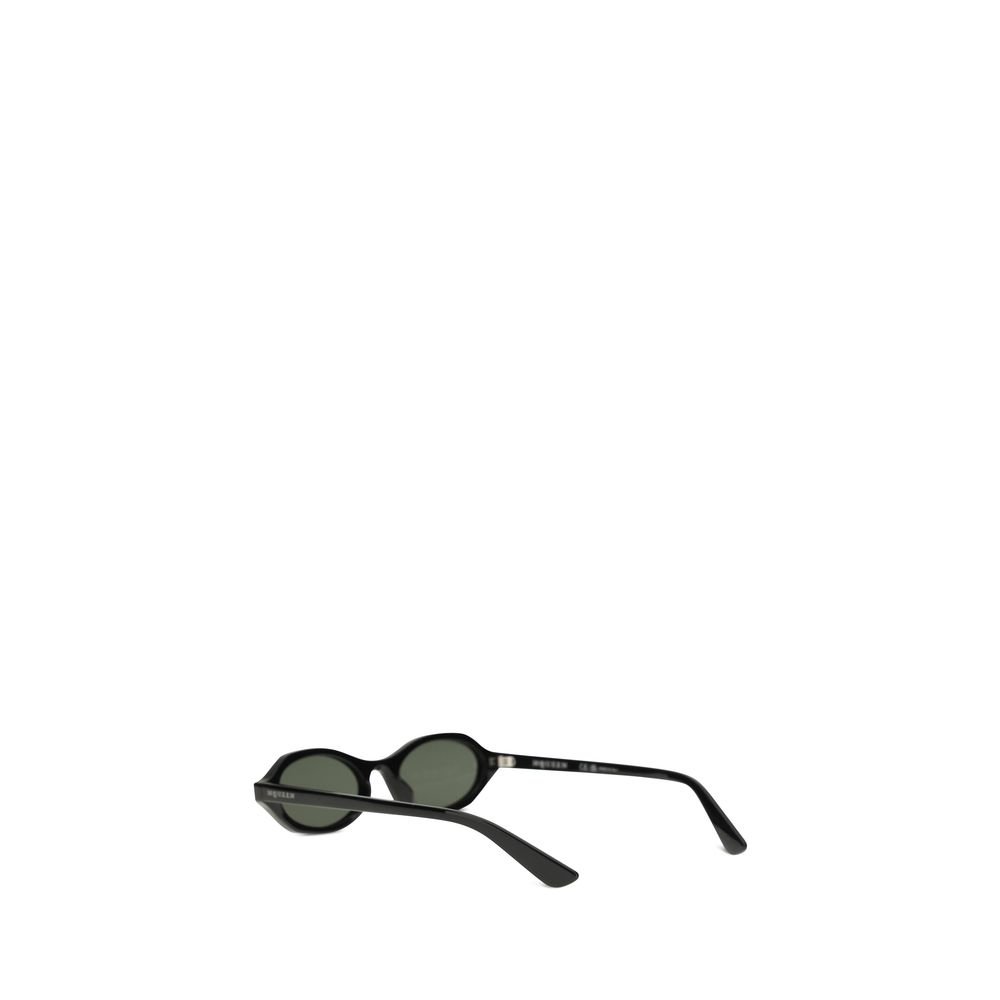 Alexander McQueen Black Acetate Sunglasses - Image 3