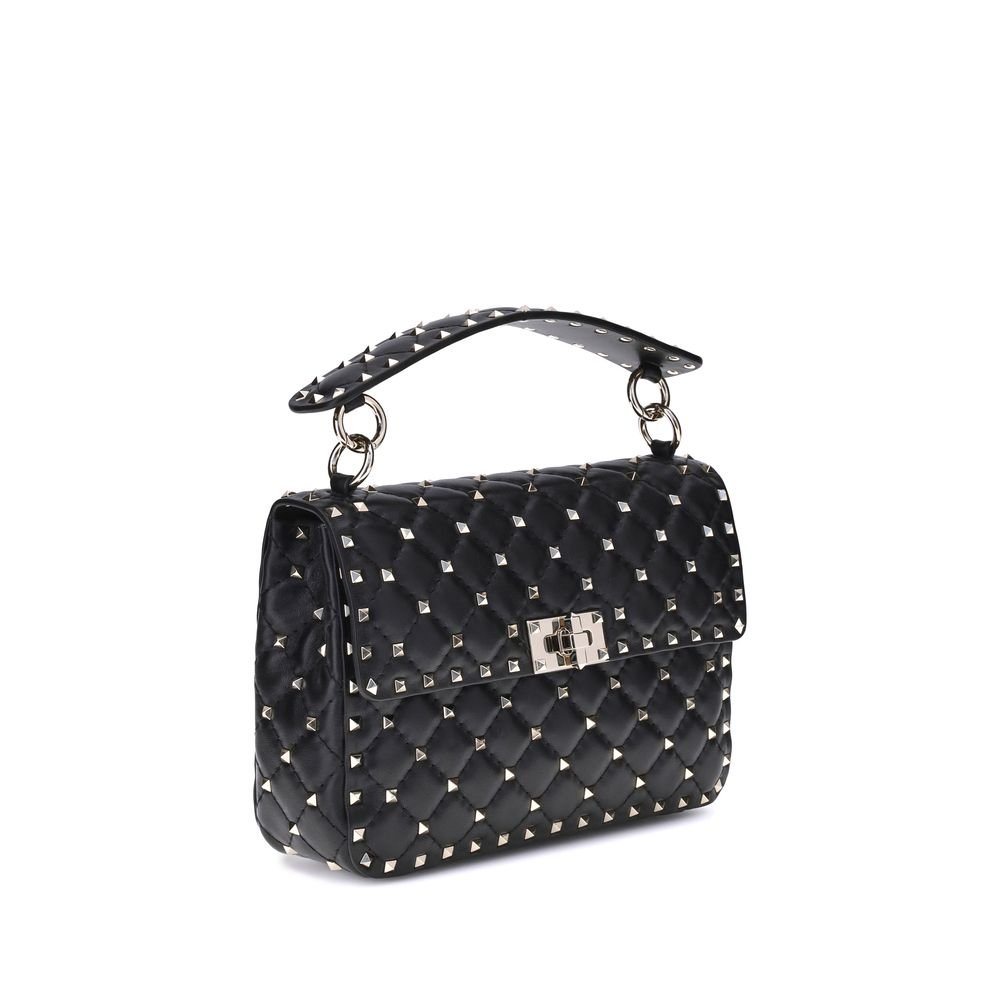 Valentino Garavani Black Lamb Ovis Aries Aries Shoulder Bag - Image 2