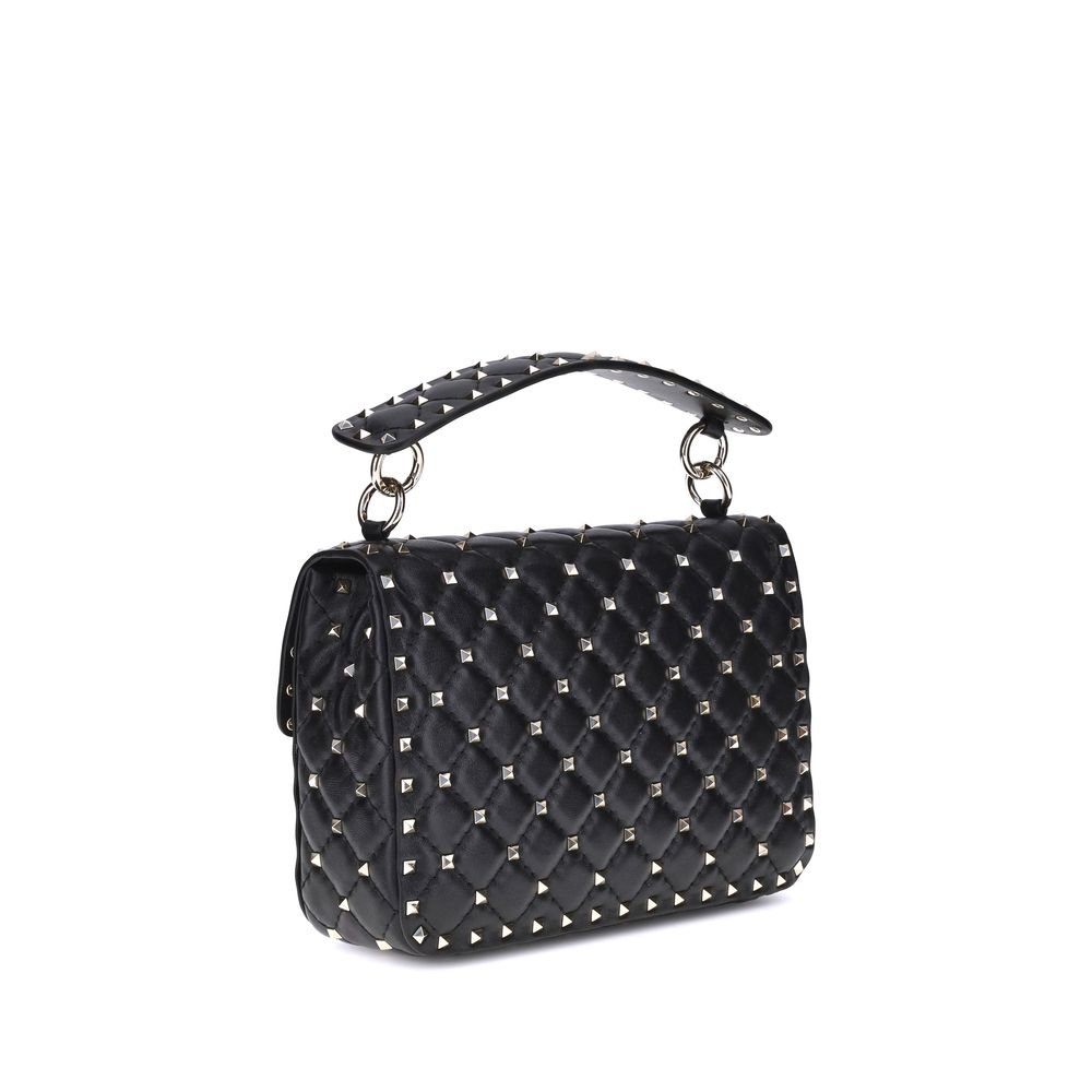 Valentino Garavani Black Lamb Ovis Aries Aries Shoulder Bag - Image 3