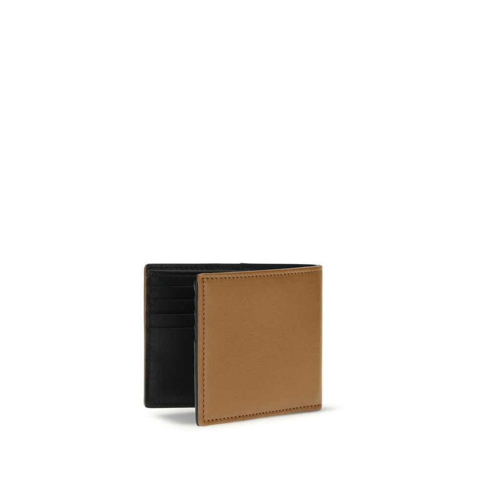 Valentino Garavani Black Calf Leather Bos Taurus Wallet - Image 2