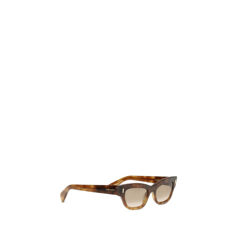 Alexander McQueen Brown Acetate Sunglasses - Image 2