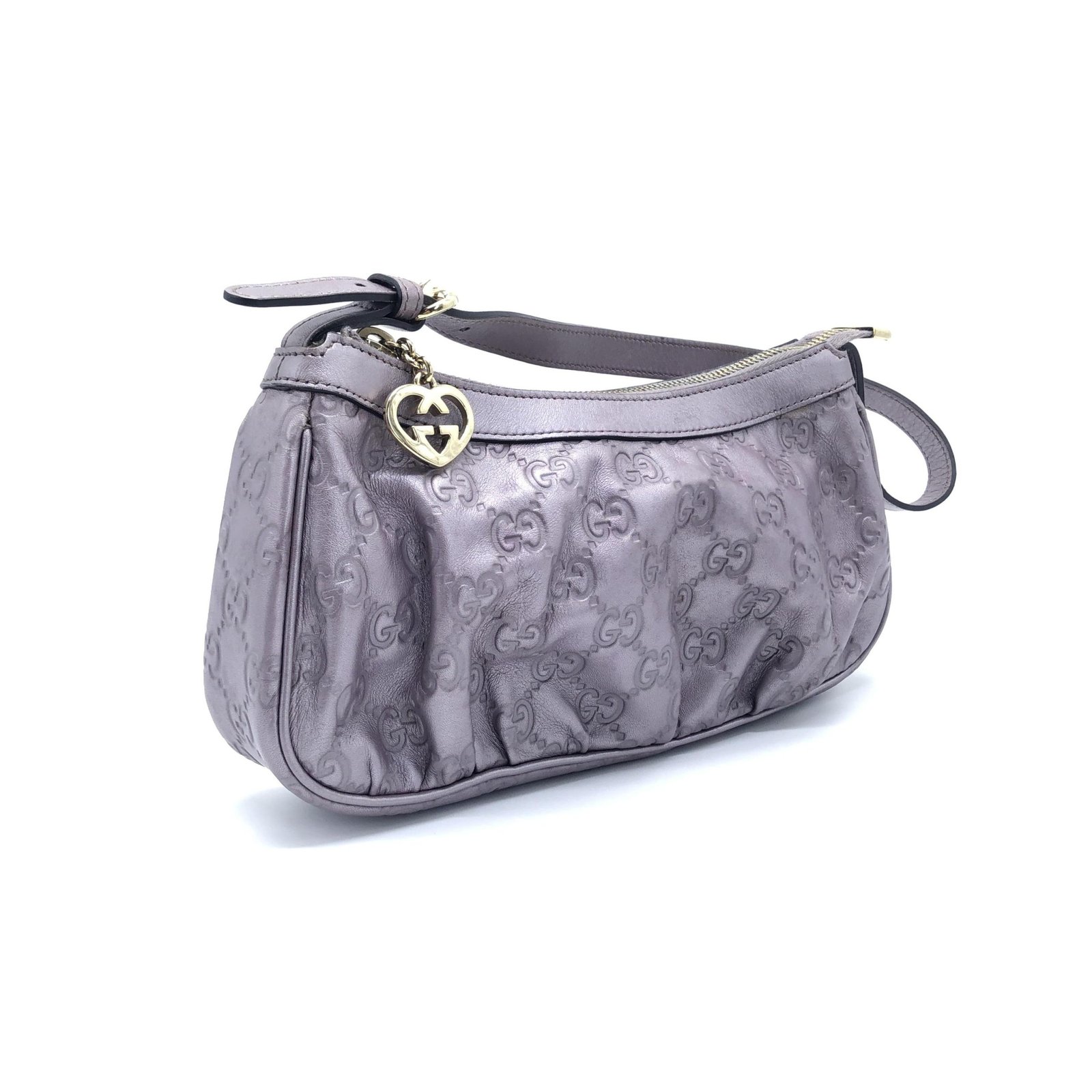 Metallic Guccissima Lovely Shoulder Bag - Image 3