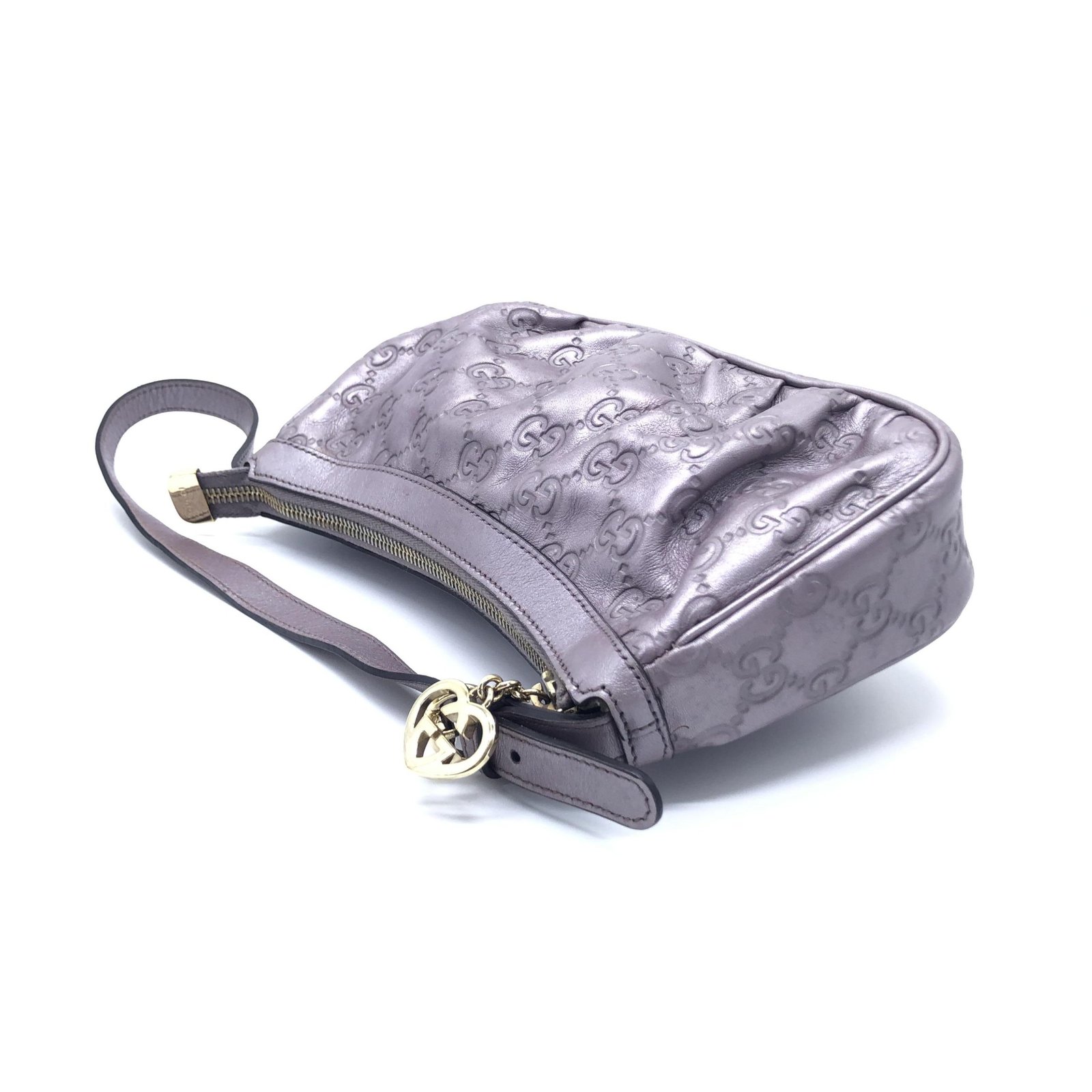 Metallic Guccissima Lovely Shoulder Bag - Image 5