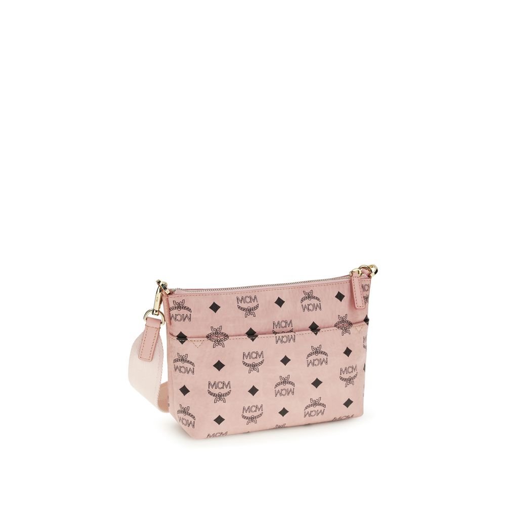 MCM Multicolor Fabric Shoulder Bag - Image 3