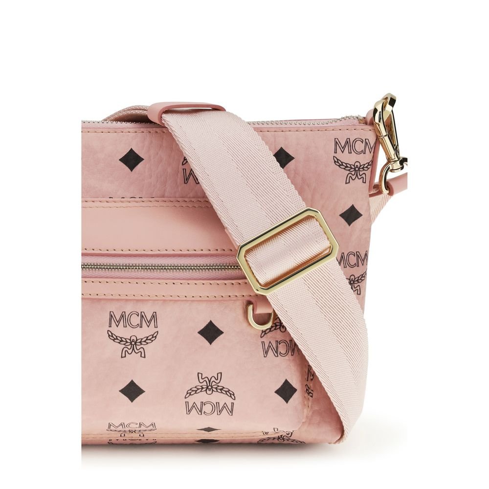 MCM Multicolor Fabric Shoulder Bag - Image 4