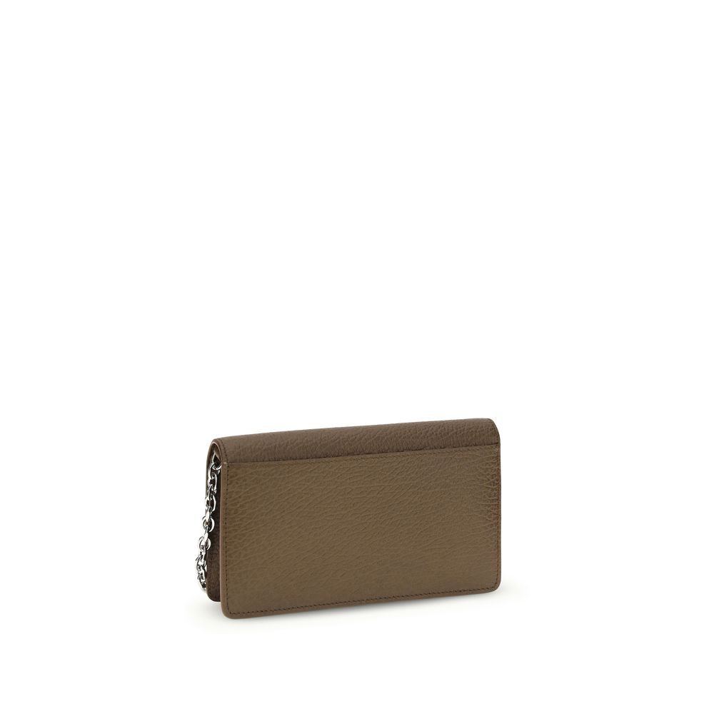 Maison Margiela Brown Calf Leather Bos Taurus Wallet - Image 3