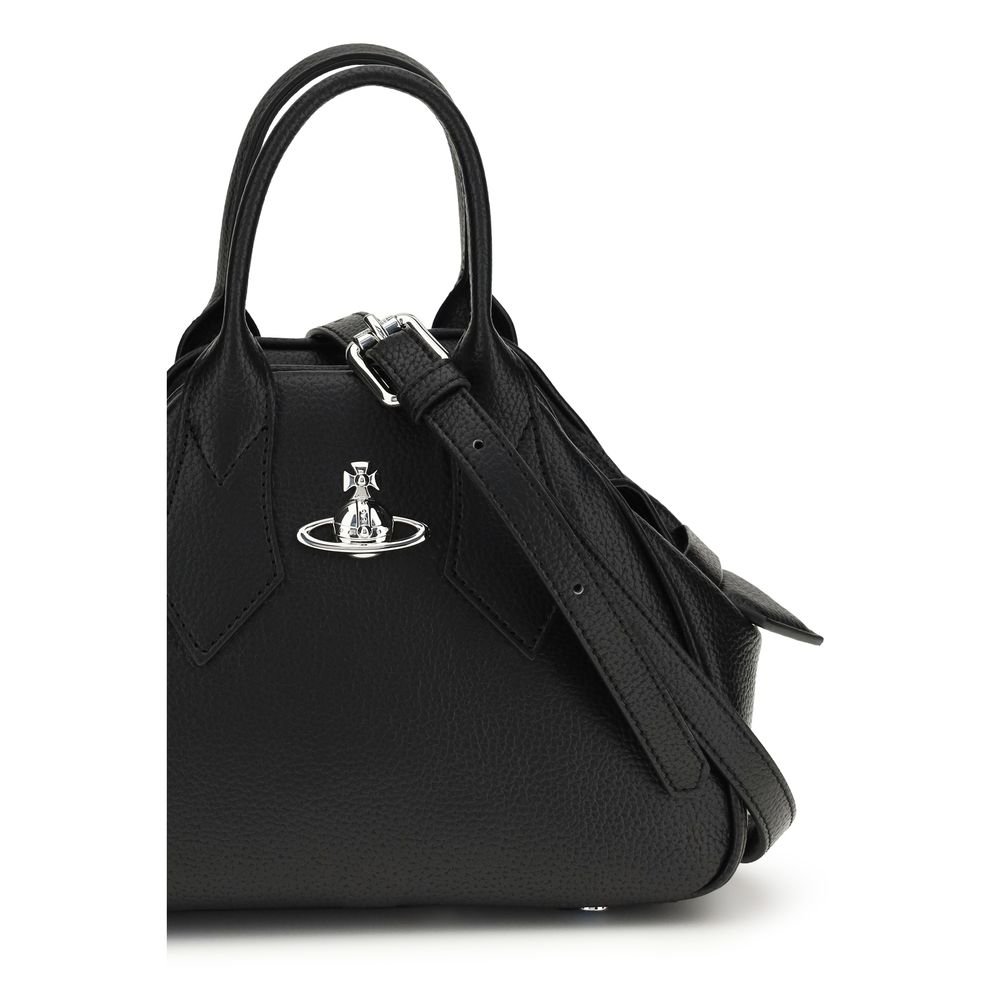 Vivienne Westwood Black Polyurethane Handbag - Image 4