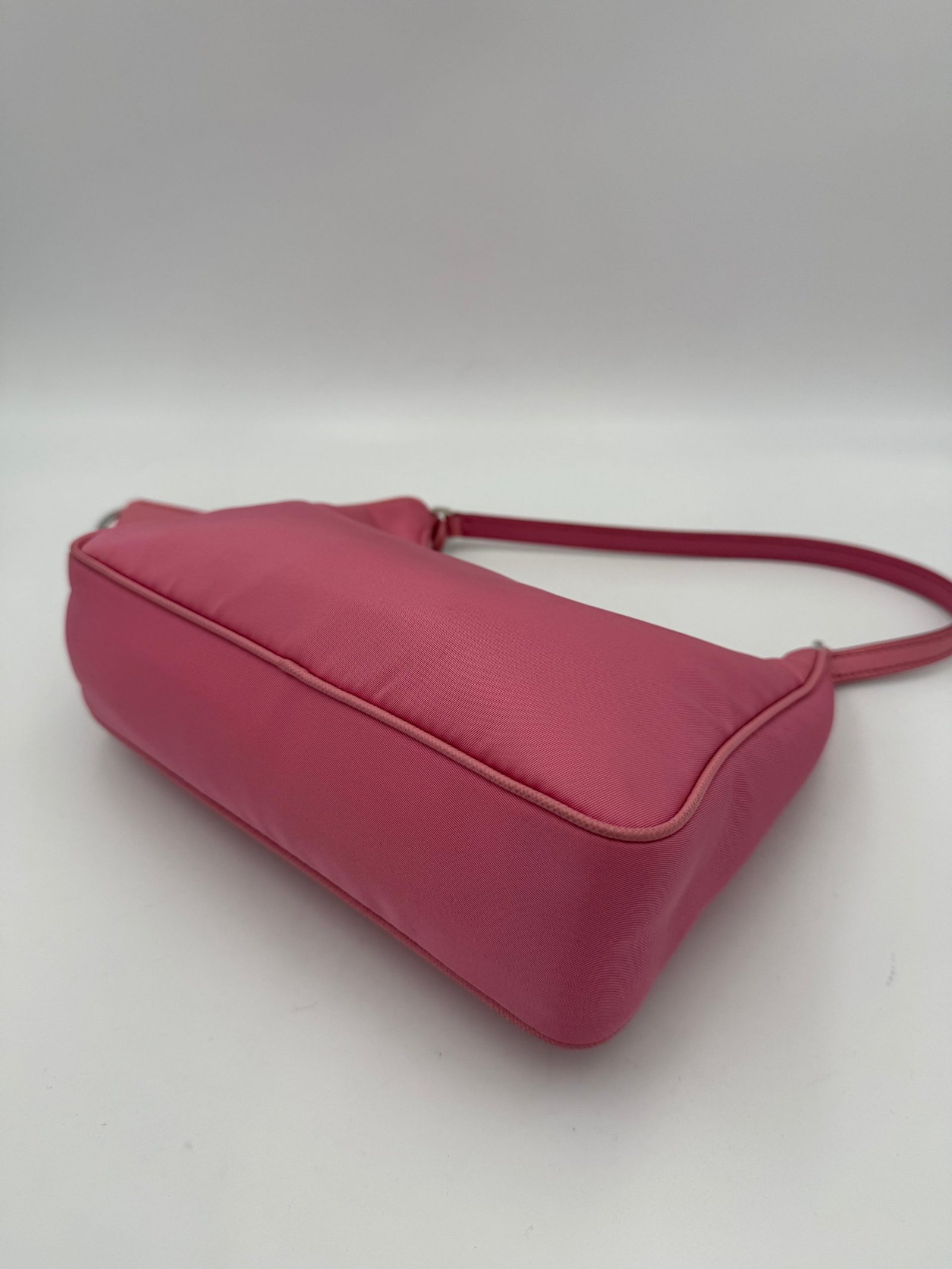 Prada PRADA HOBO Re-Nylon Pink Handbag - Image 8