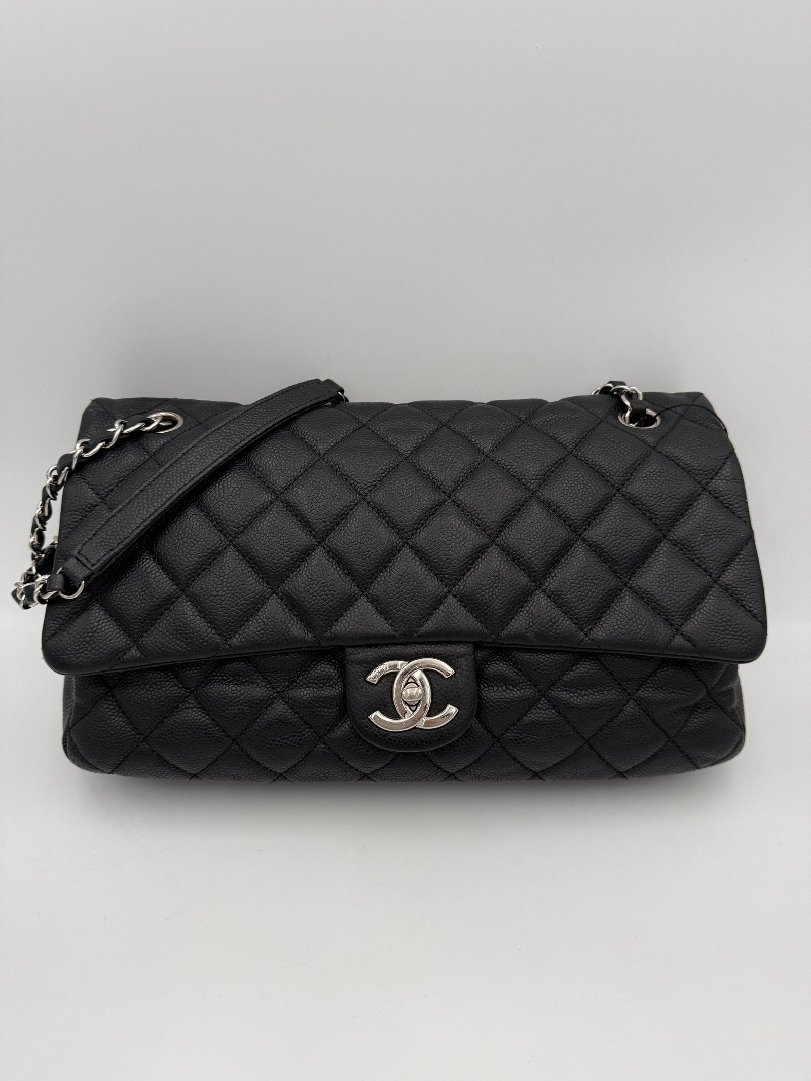Chanel CHANEL Timeless Classique “ZIP FLAP BAG” Handbag - Image 3