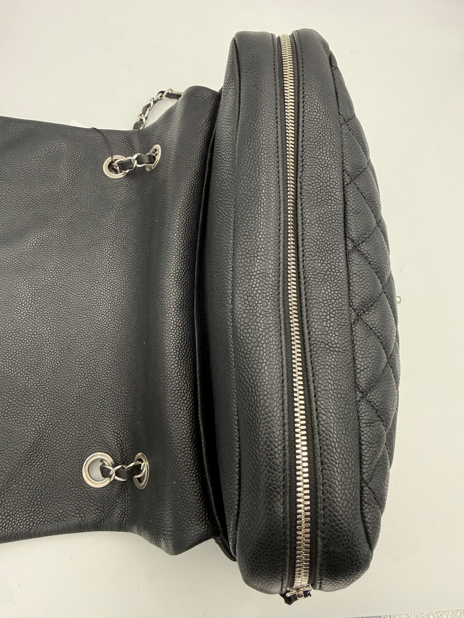 Chanel CHANEL Timeless Classique “ZIP FLAP BAG” Handbag - Image 5