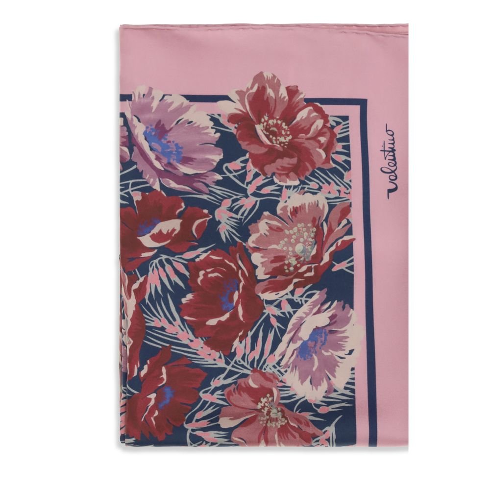 Valentino Garavani Multicolor Silk Scarf - Image 3