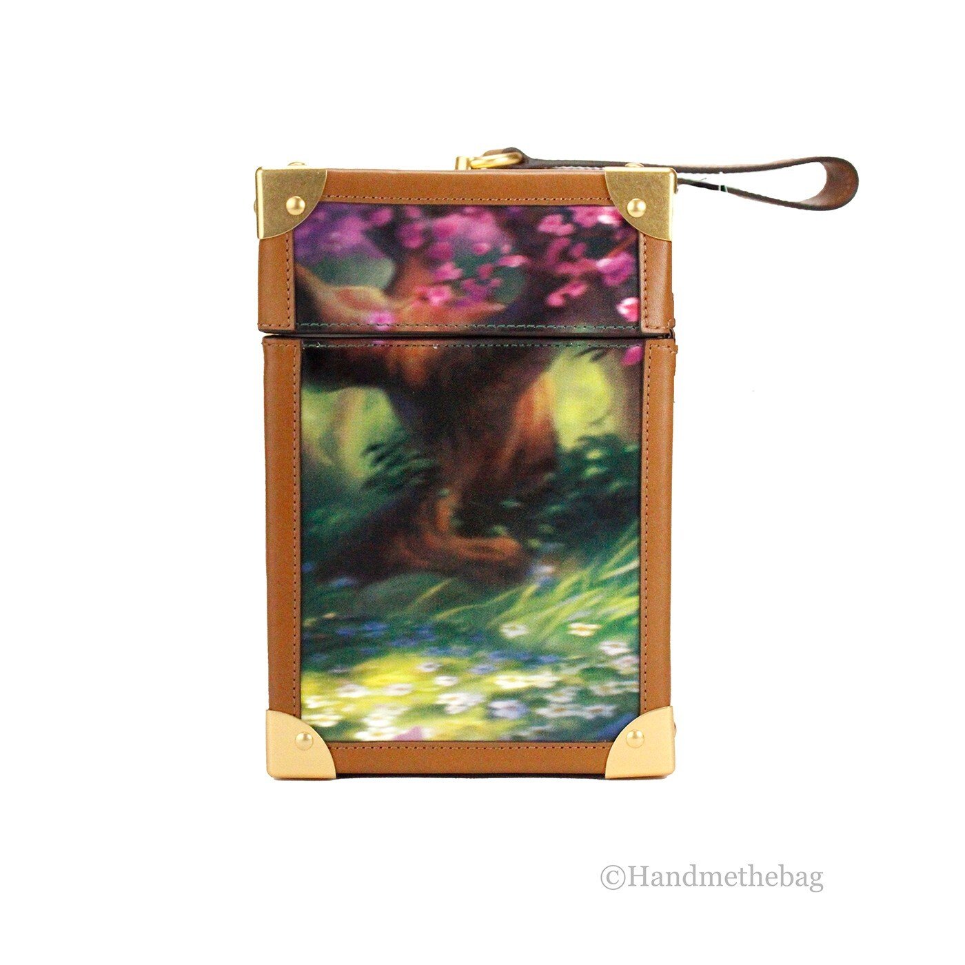 Kate Spade X Disney Bambi 3D Trunk Printed PVC Top Handle Clutch Handbag - Image 4