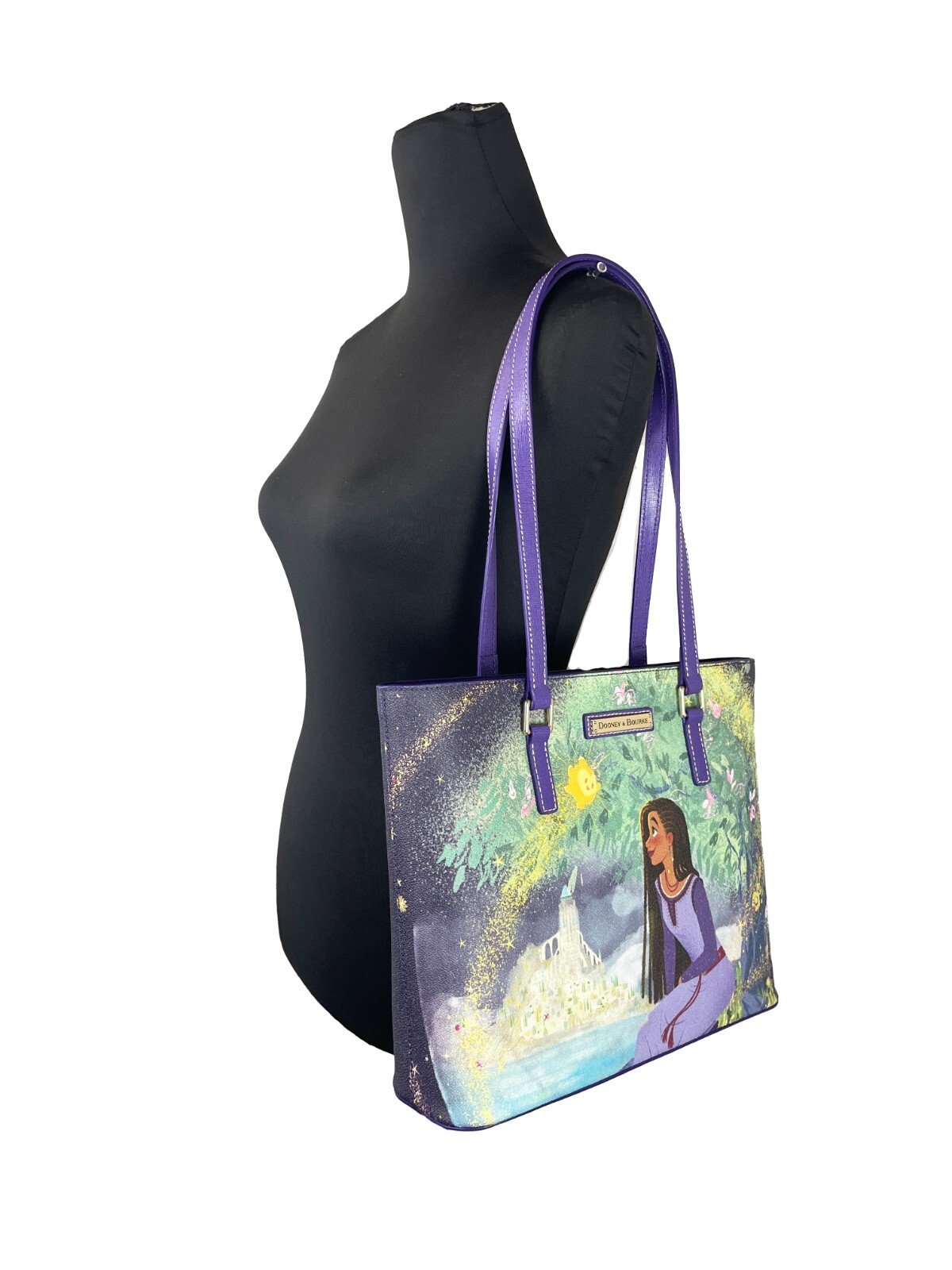 Dooney & Bourke Disney Wish Asha Shoulder Bag Tote - Image 4