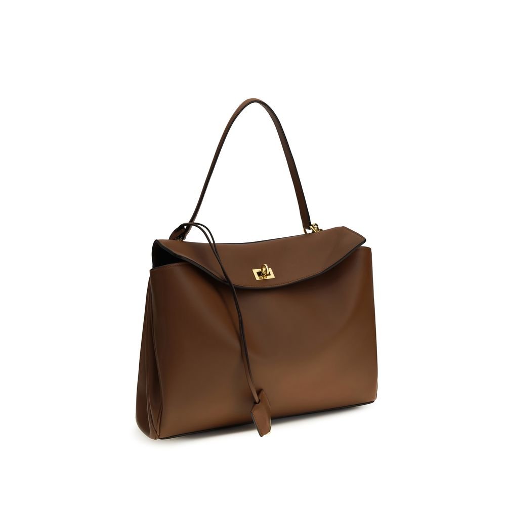 Balenciaga Brown Calf Leather Bos Taurus Shoulder Bag - Image 2