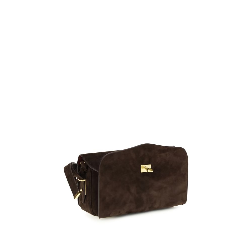 Balenciaga Brown Calf Leather Bos Taurus Shoulder Bag - Image 2