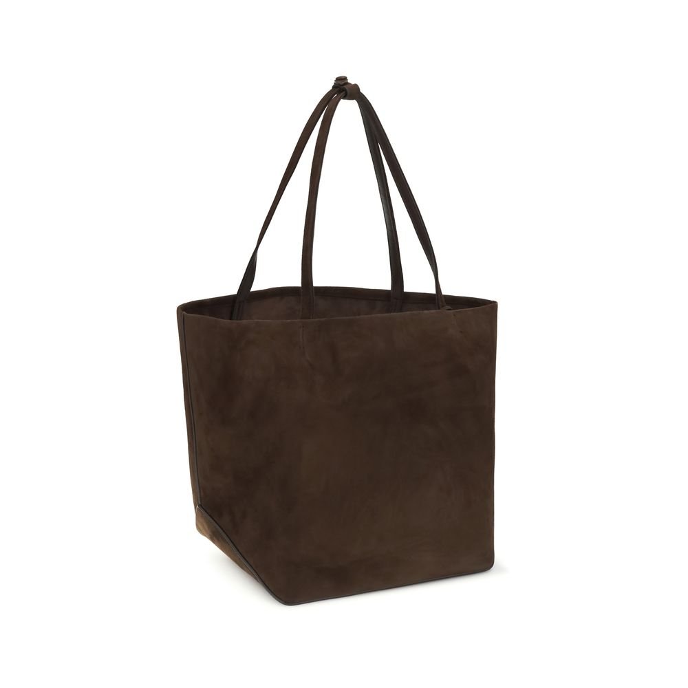The Row Brown Lamb Ovis Aries Aries Shoulder Bag - Image 2
