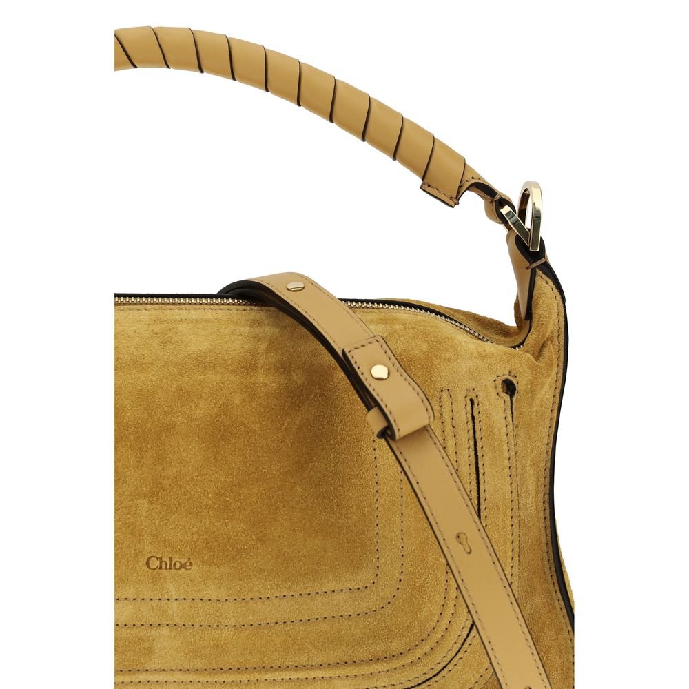 Chloé Beige Calf Leather Bos Taurus Shoulder Bag - Image 4
