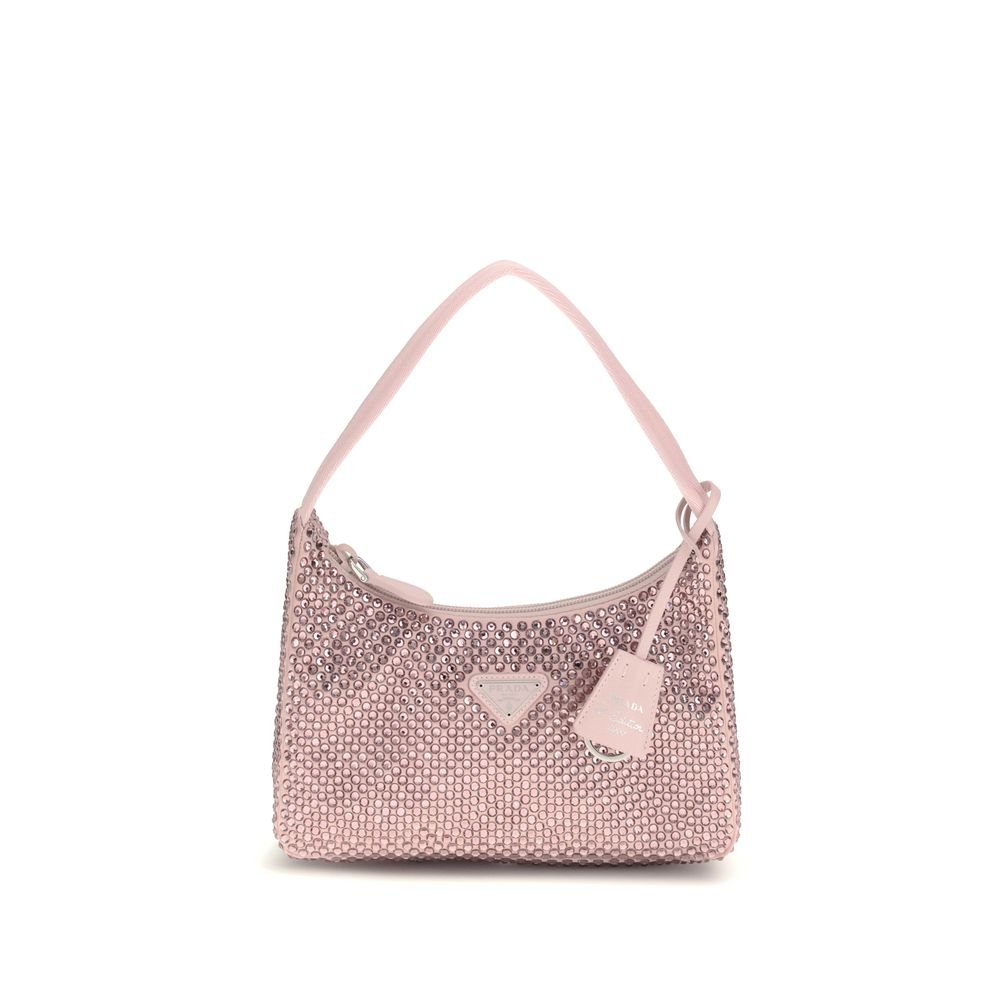 Prada Multicolor Viscose Shoulder Bag