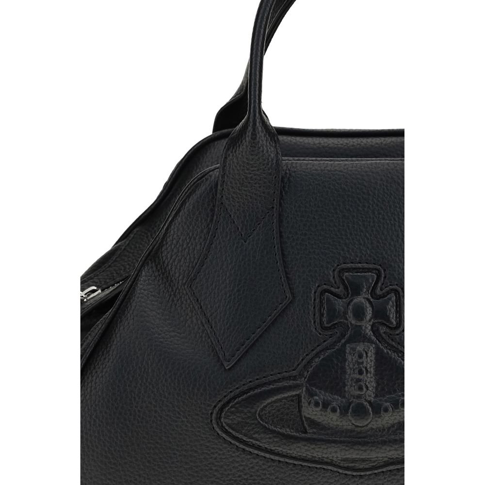 Vivienne Westwood Black Polyurethane Handbag - Image 4