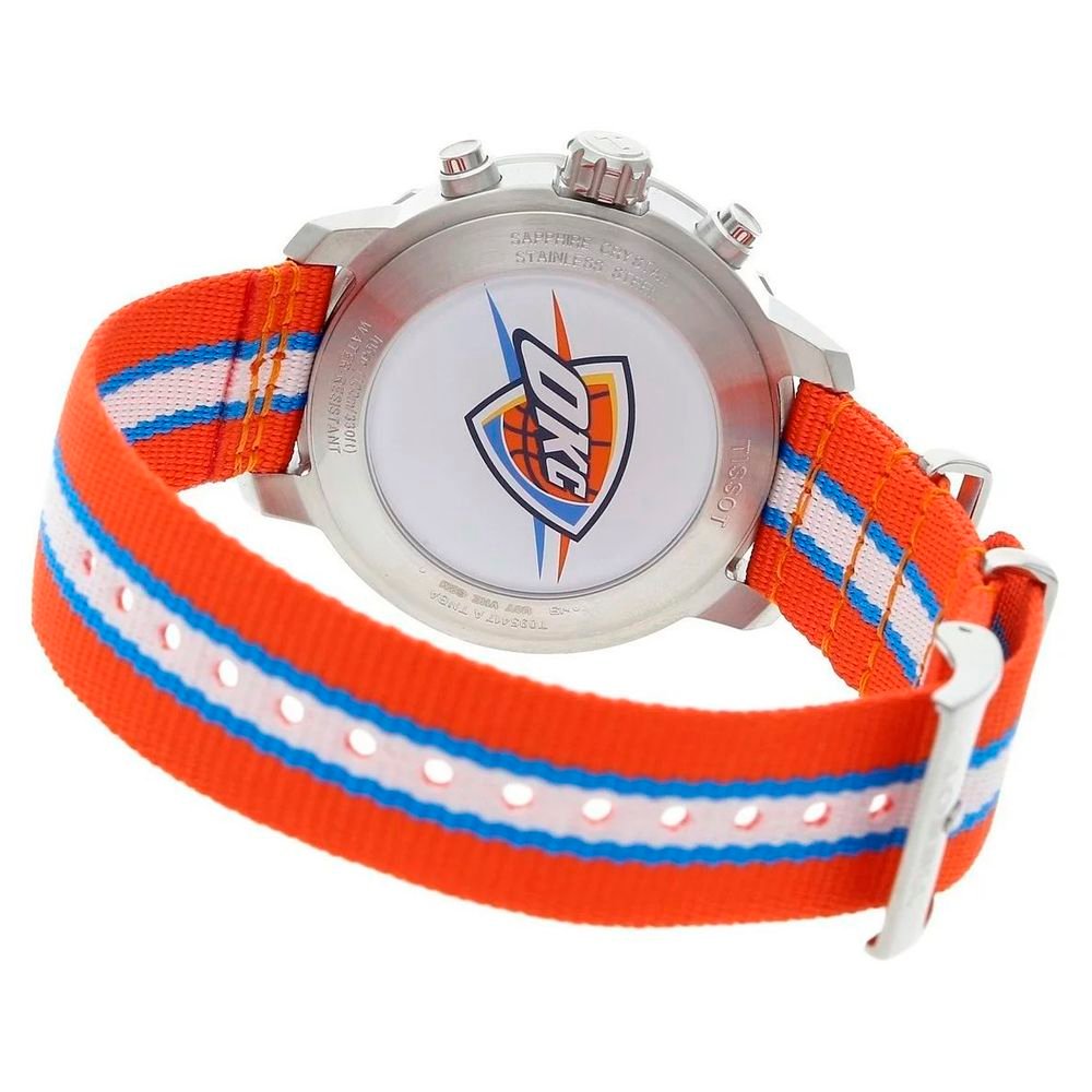 Tissot Orange Nylon Sport Watch - Image 2