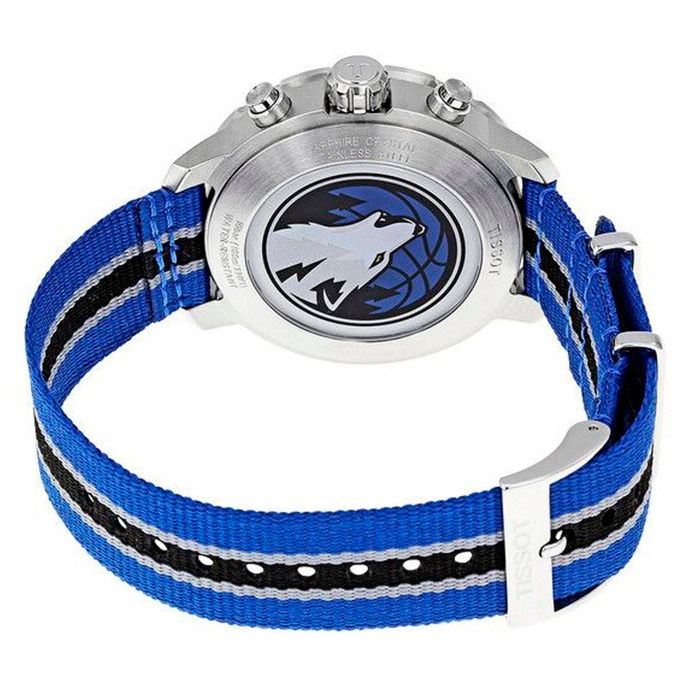 Tissot Blue Nylon Sport Watch - Image 2
