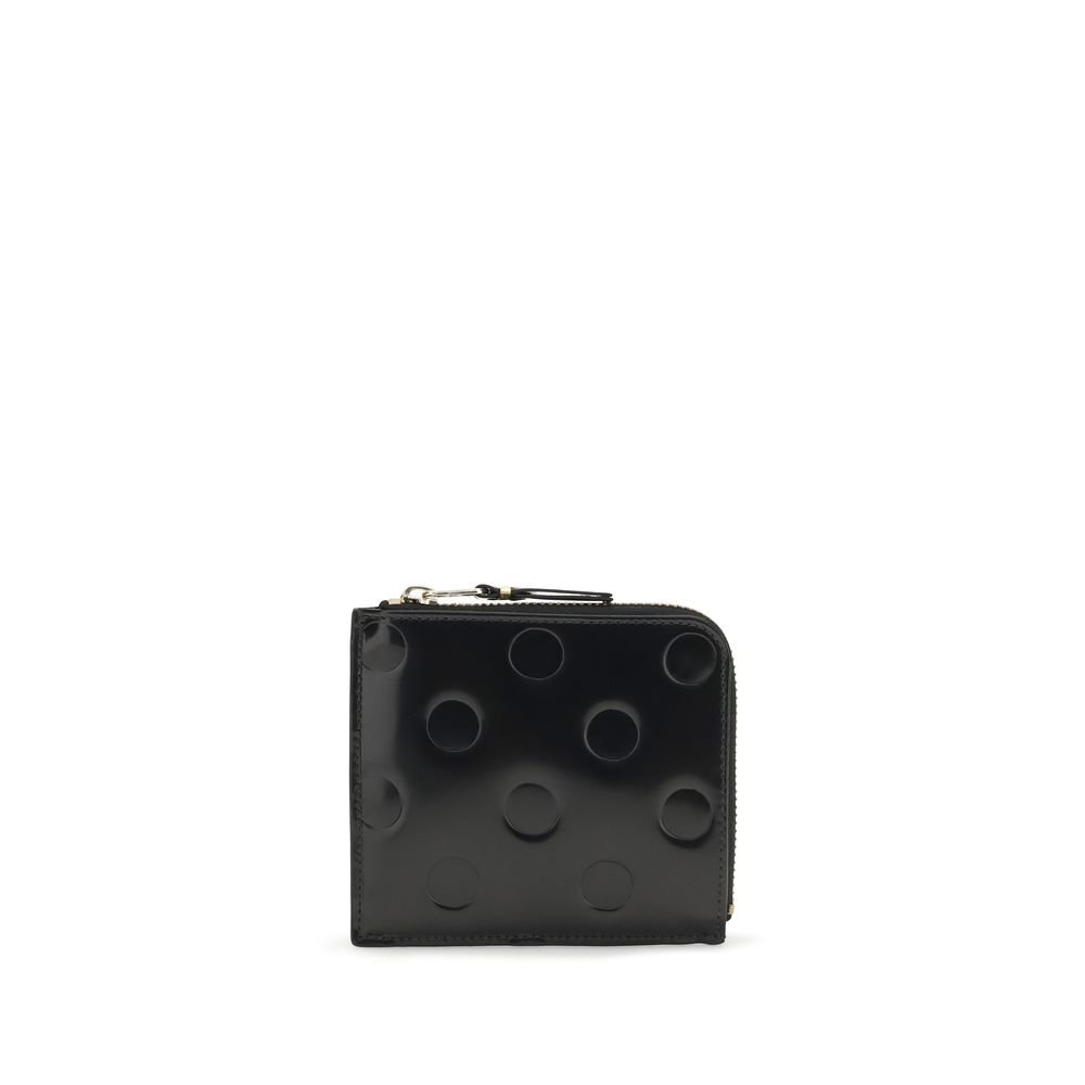 Comme Des Garçons Black Calf Leather Bos Taurus Wallet
