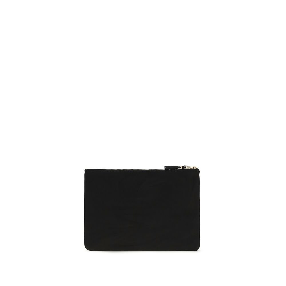 Comme Des Garçons Black Calf Leather Bos Taurus Wallet - Image 2