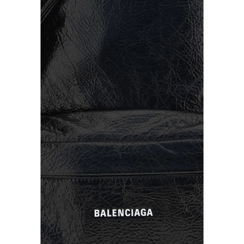 Balenciaga Black Nylon Backpack - Image 3