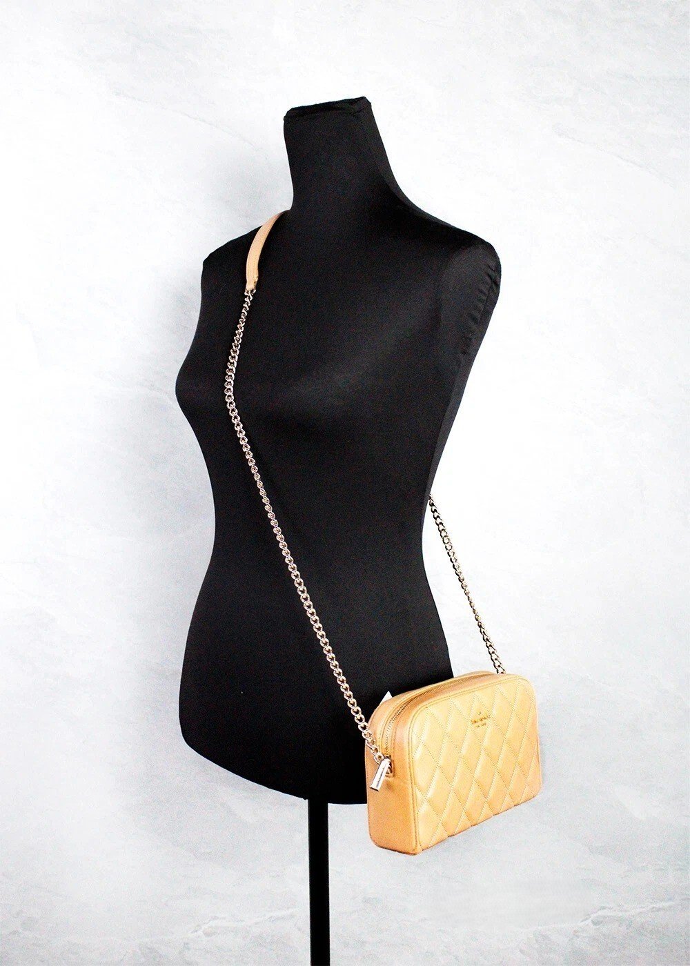 Kate Spade Carey Mini Tiramisu Quilted Smooth Leather Camera Crossbody Bag - Image 2