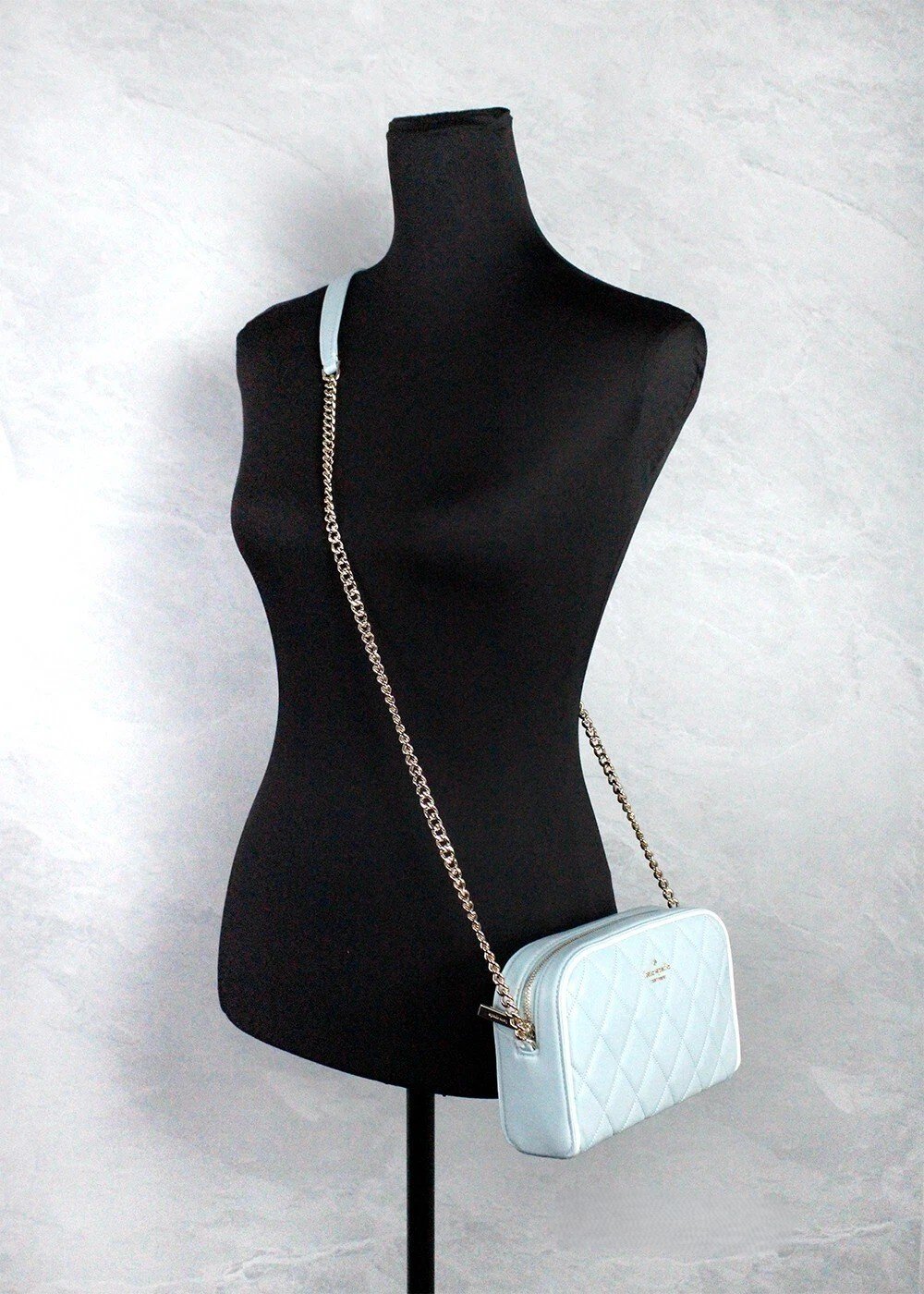 Kate Spade Carey Mini Wild Sage Quilted Smooth Leather Camera Crossbody Bag - Image 4