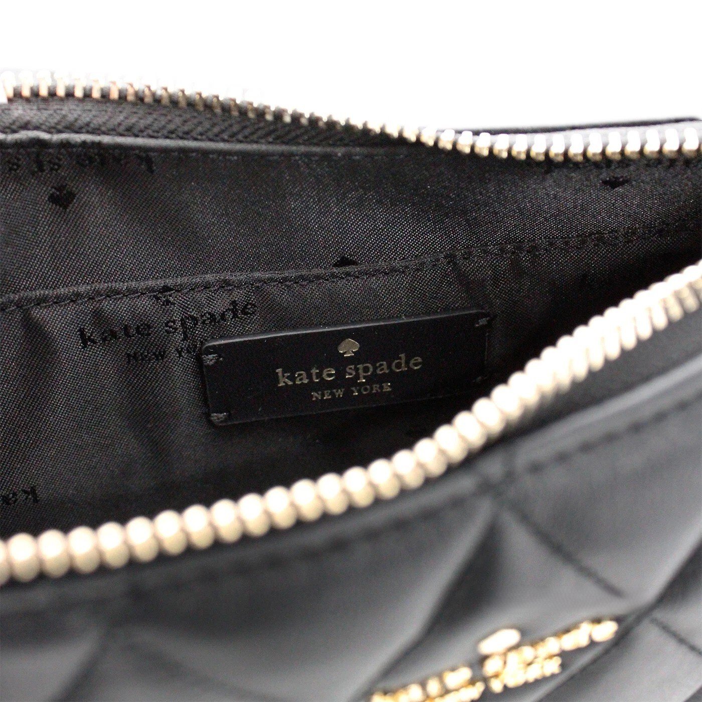 Kate Spade Carey Small Black Quilted Leather Zip Top Crossbody Bag - Image 6