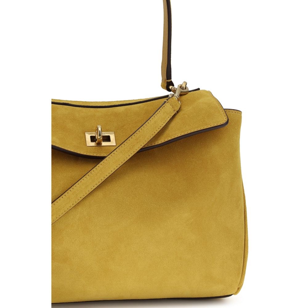 Balenciaga Beige Calf Leather Bos Taurus Handbag - Image 4