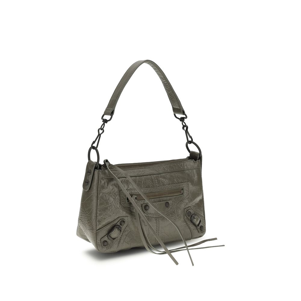 Balenciaga Bicolor Lamb Ovis Aries Aries Shoulder Bag - Image 2