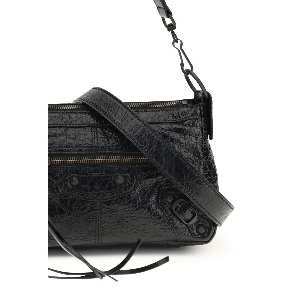 Balenciaga Black Lamb Ovis Aries Aries Shoulder Bag - Image 4