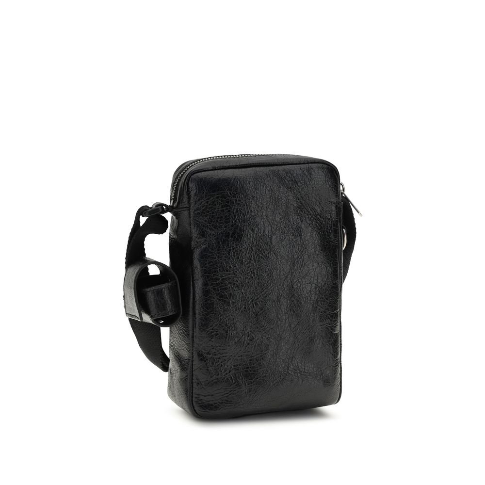 Balenciaga Black Lamb Ovis Aries Aries Shoulder Bag - Image 3