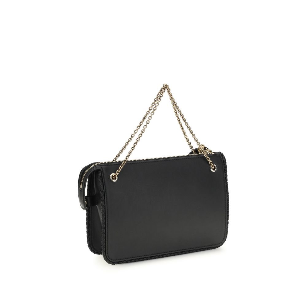 Etro Black Calf Leather Bos Taurus Clutch Bag - Image 3
