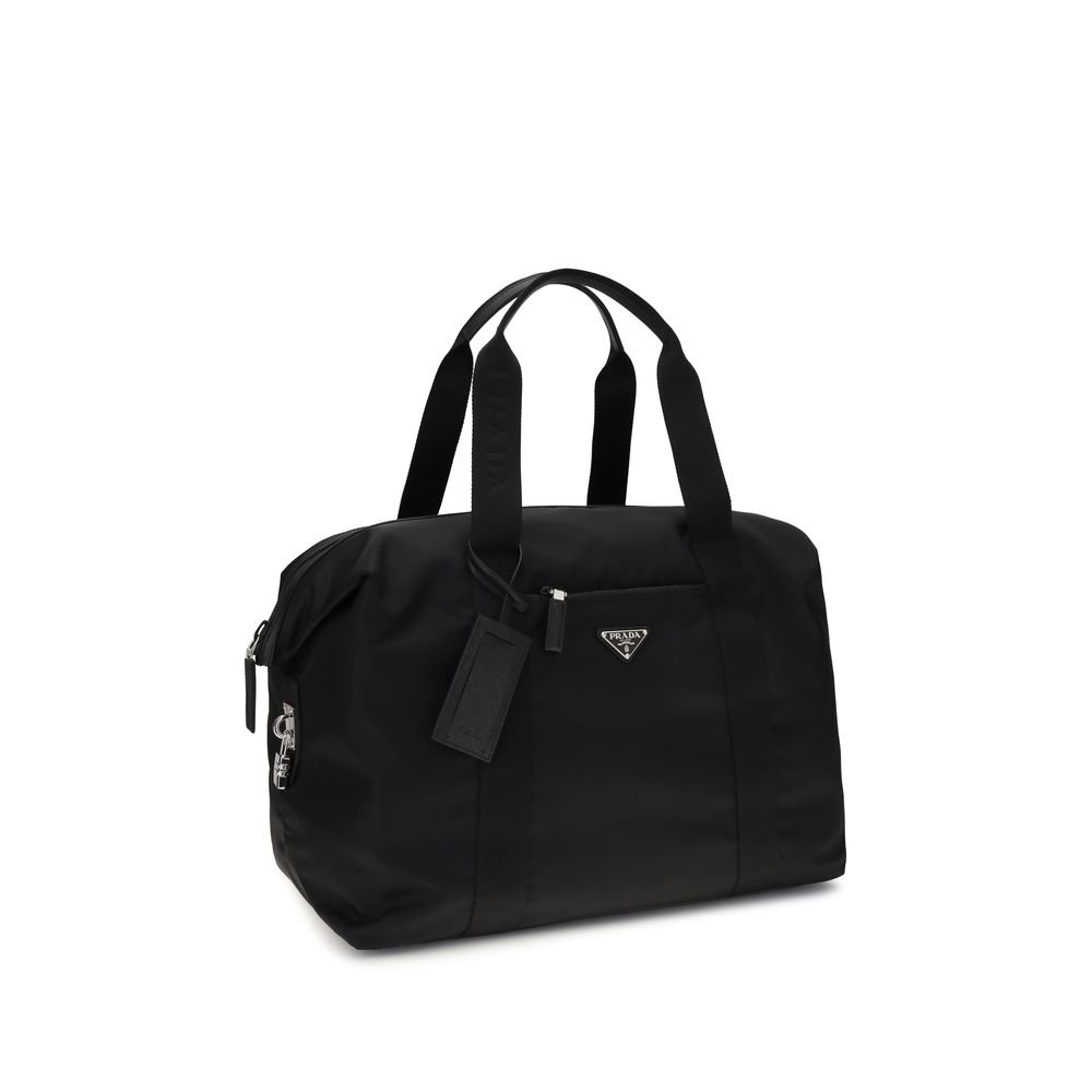 Prada Black Recycled Polyamide Luggage And Travel - Image 2