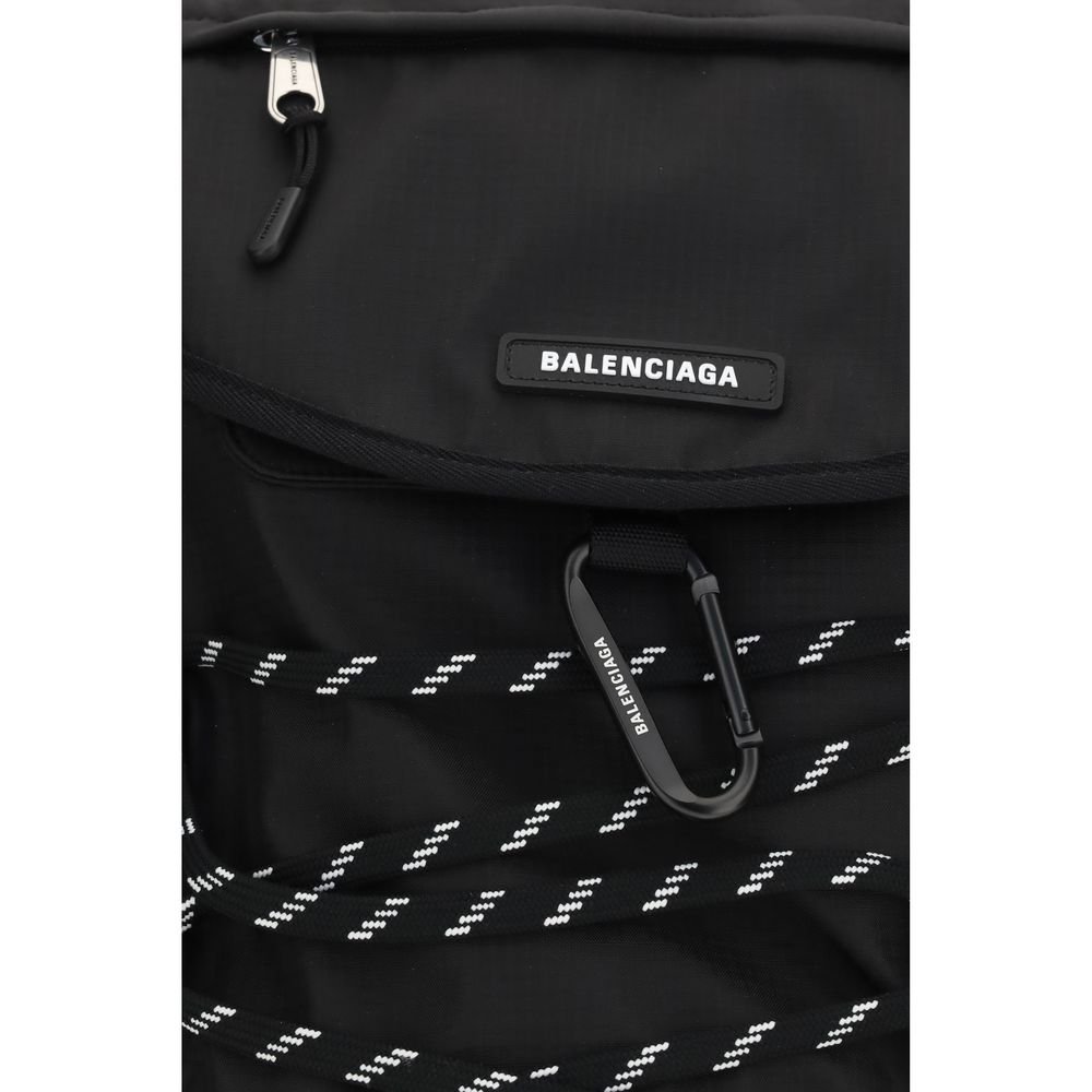 Balenciaga Black Nylon Backpack - Image 3