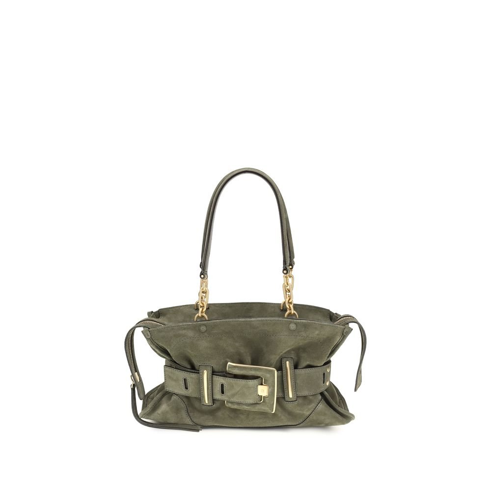Balmain Bicolor Calf Leather Bos Taurus Handbag