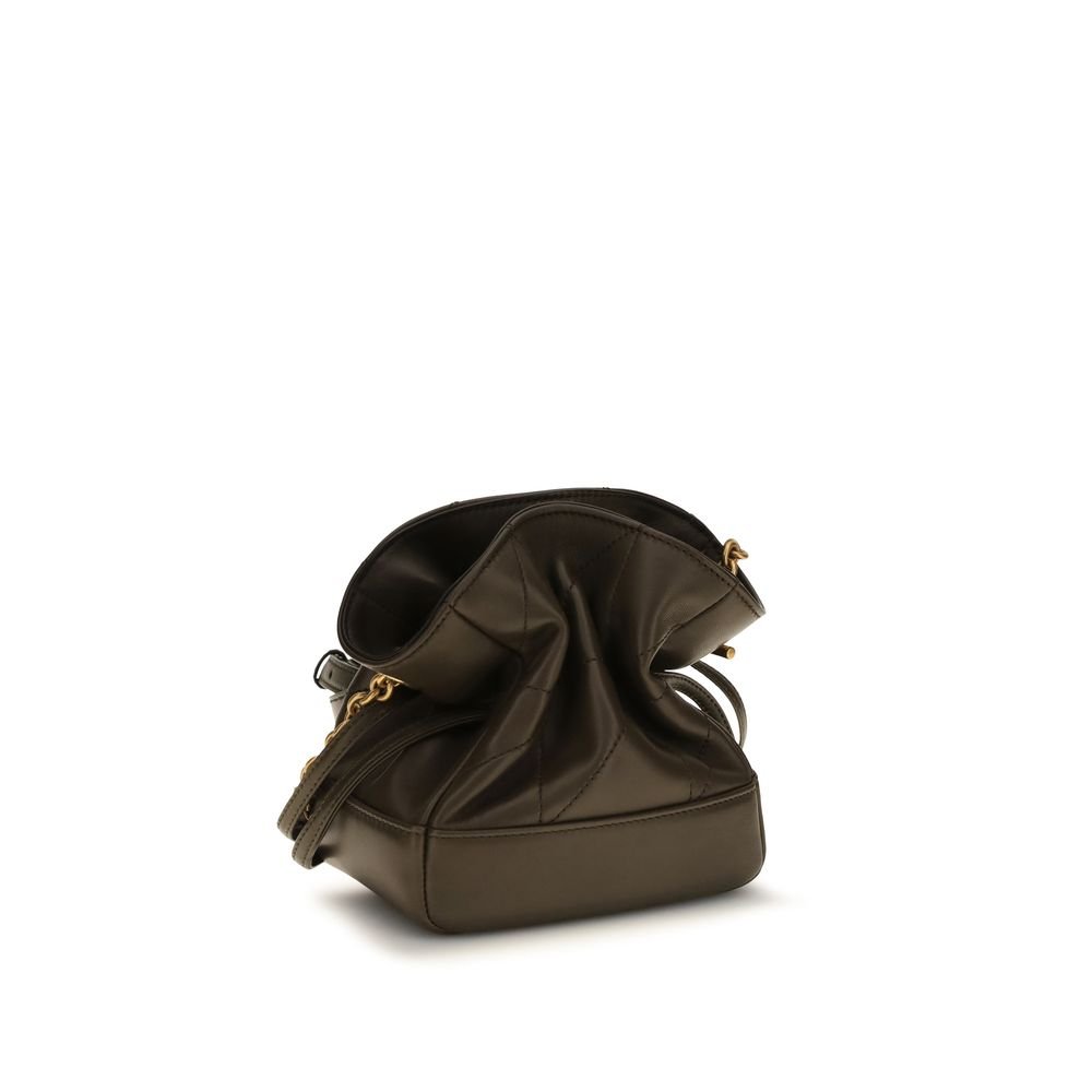 Saint Laurent Bicolor Lamb Ovis Aries Aries Clutch Bag - Image 3