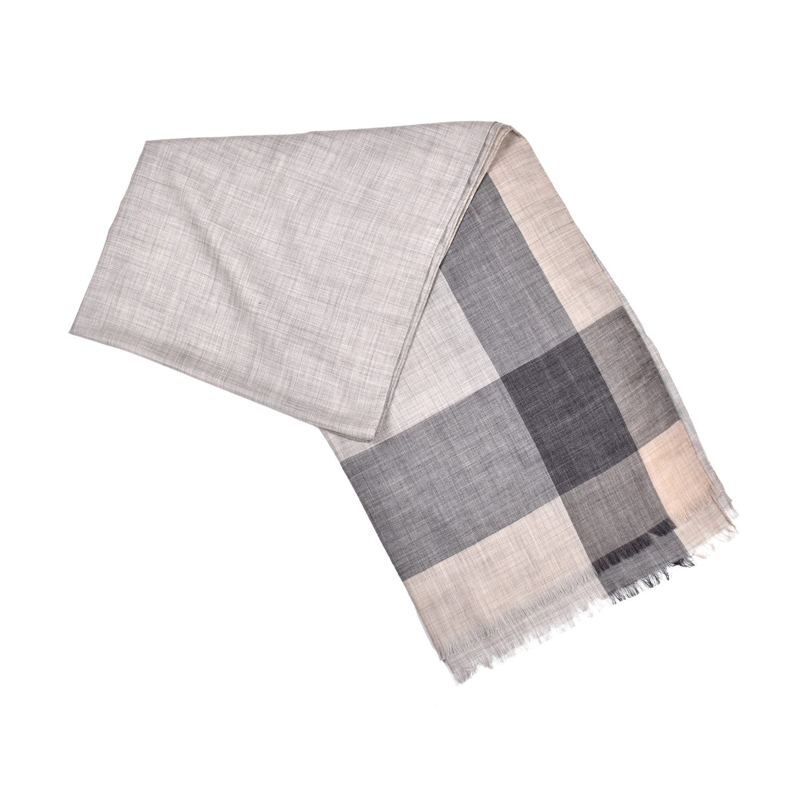 Brunello Cucinelli Multicolor Cashmere Scarf - Image 2