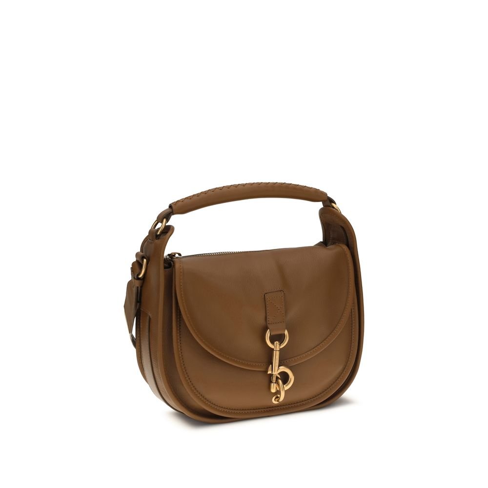 Burberry Brown Calf Leather Bos Taurus Shoulder Bag - Image 2