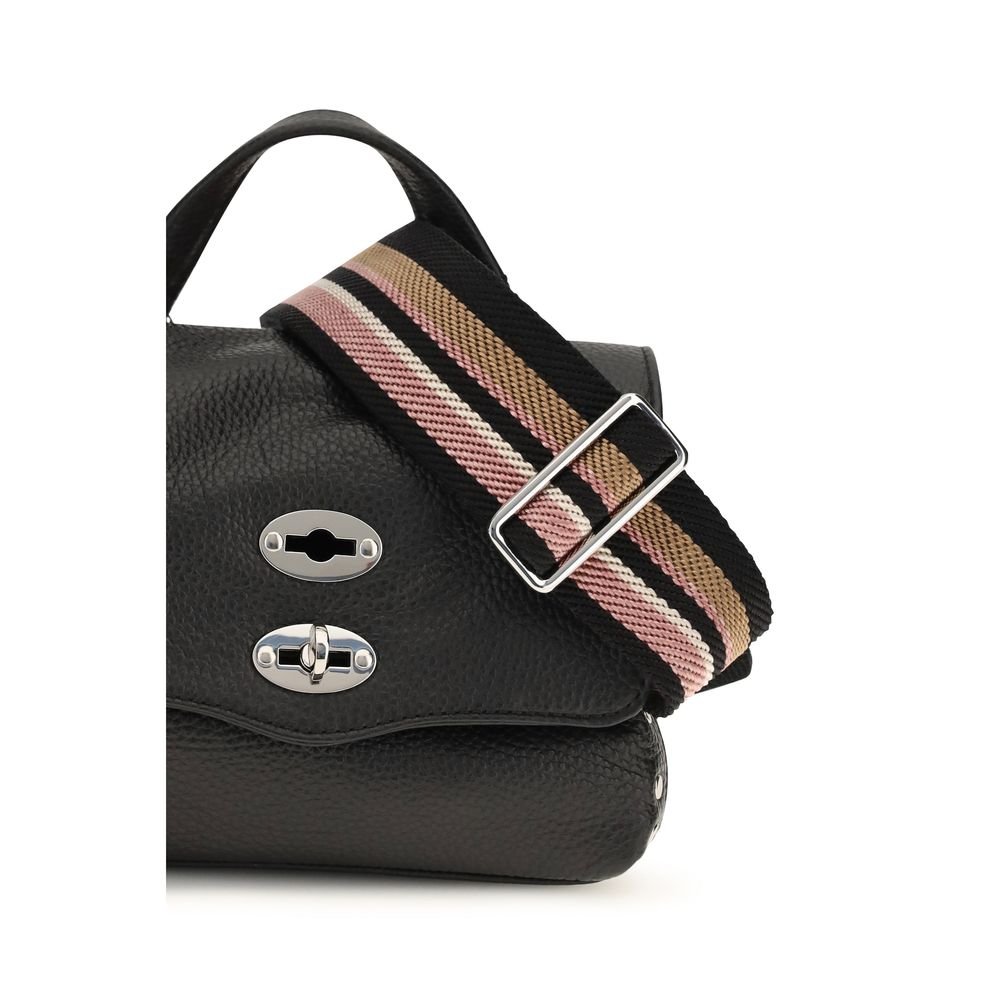 Zanellato Black Calf Leather Bos Taurus Handbag - Image 4