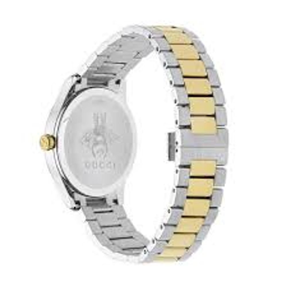 Gucci Silver Stainless Steel Dress Watch - Image 2