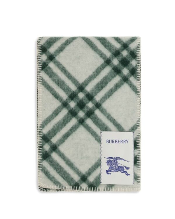 Burberry Bicolor Wool Oves Aries Scarf