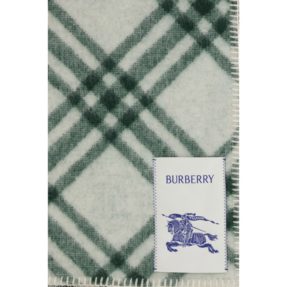 Burberry Bicolor Wool Oves Aries Scarf - Image 3