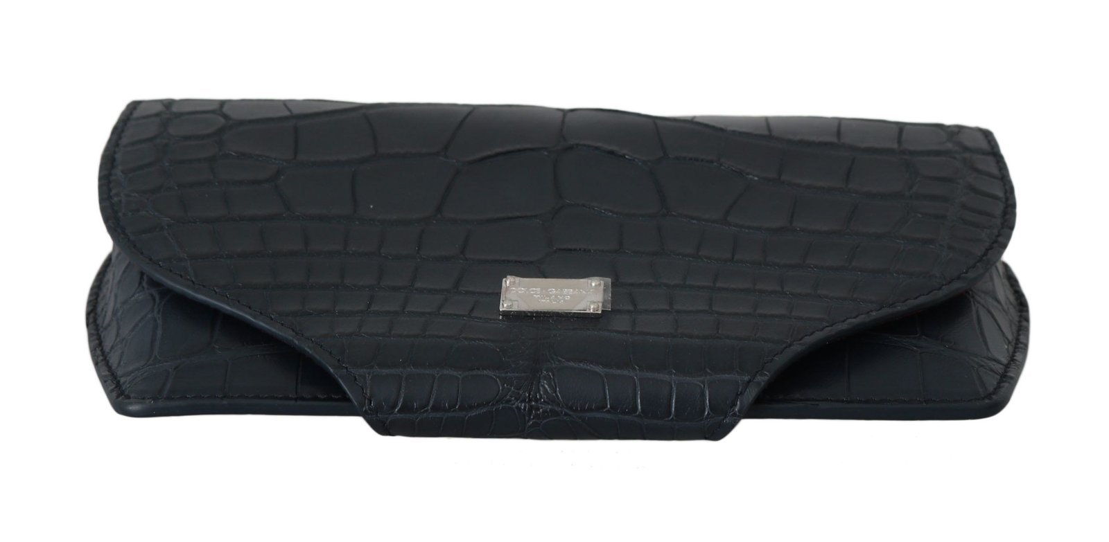 Dolce & Gabbana Blue Crocodile Eyewear Sunglasses Case Cover Pouch - Image 4