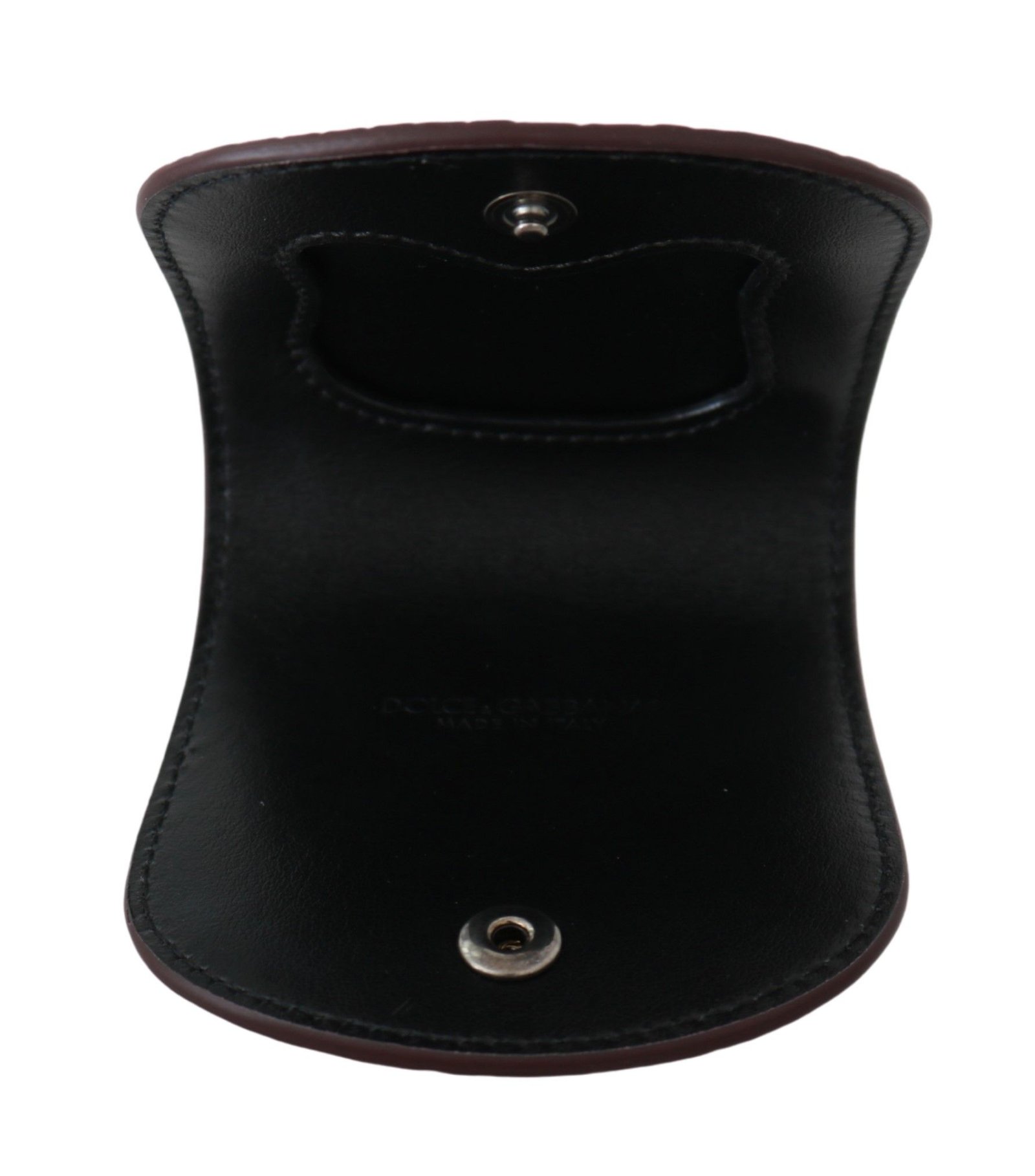 Dolce & Gabbana Brown Exotic Skin Pocket Condom Case Holder - Image 6